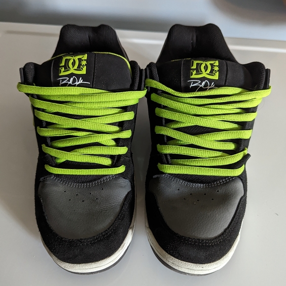DC Other - DC Shoes Men Flawless Rob Dyrdek Model Green Black Size 12 Skate Punk Surf